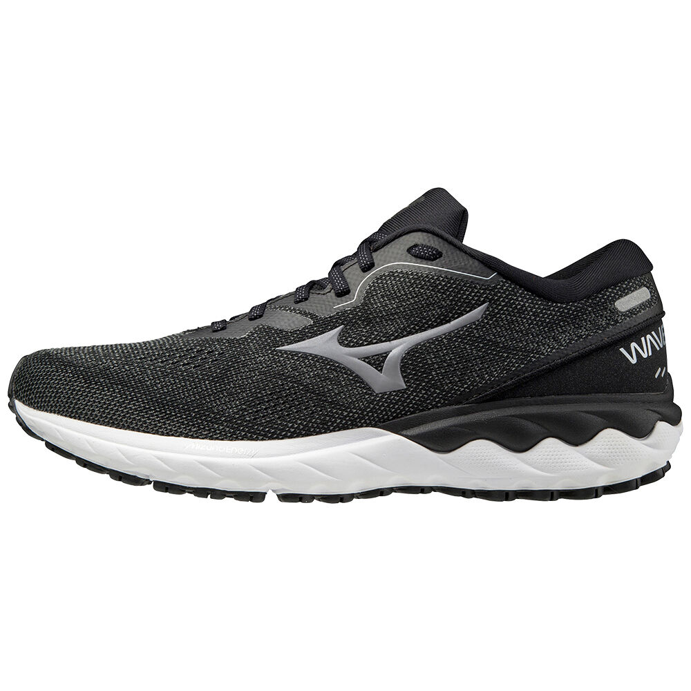 Tenis Para Correr Mizuno Wave Skyrise 2 Para Hombre Negros/Grises/Blancos 1720563-SV